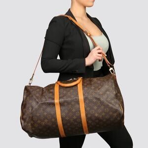 💎✨STUNNING✨💎AUTHENTIC LV Keepall 55 Bandouliere